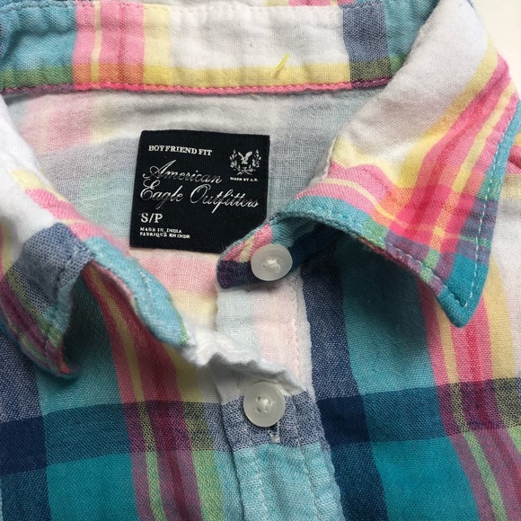 🔥AMERICAN EAGLE Button Top - Picture 3 of 7